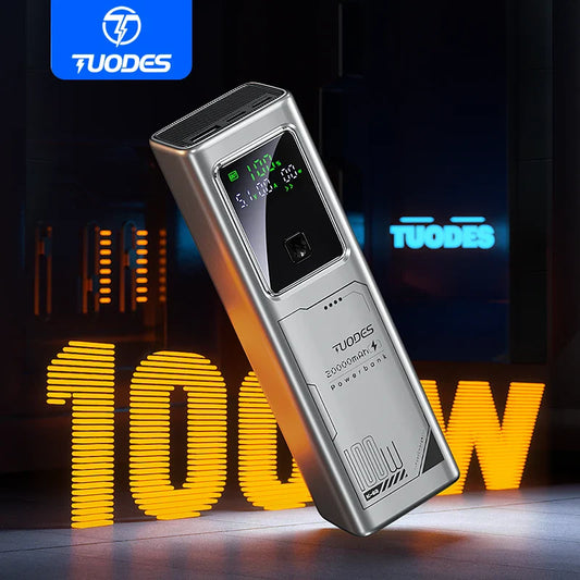 100W PD 20000mAh Power Bank - Fast Charging Portable Charger for Laptop, iPhone, Samsung, Xiaomi