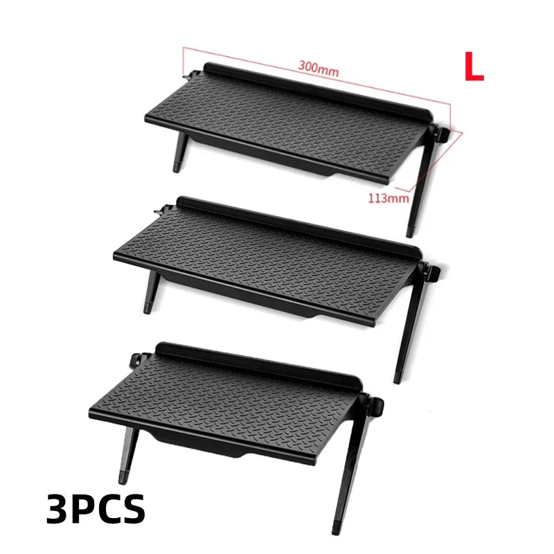 TV Screen Top Storage Shelf Adjustable Monitor Storage Rack Computer Desktop Display Stand TV Router Storage Rack Home Organizer