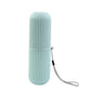 Portable Toothbrush & Toothpaste Holder – Travel Storage Organizer