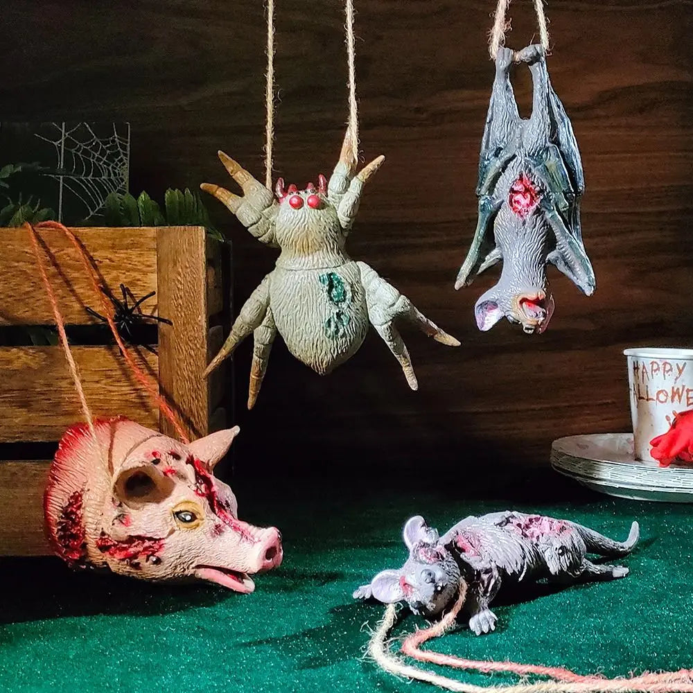 Halloween Animal Ornament, Six Design Variants