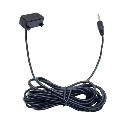 Car Audio Clip Microphone 3.5mm Jack Plug Wired External Mini Mic Overhead Console For Aftermarket Android Multimedia