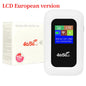 4G LTE Pocket WiFi Router 150Mbps Portable MiFi Hotspot with SIM Slot, 2100mAh Battery for Travel Home Office RV