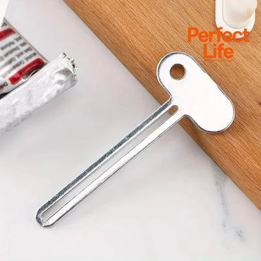 Metal Toothpaste Tube Squeezer Roller - Manual Toothpaste Dispenser & Tube Wringer for Bathroom, Creams & Cosmetics