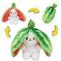 25cm (9.8in) Kawaii Cartoon Cat Plush Toy - Stuffed Anime Plushie Decorative Gift