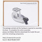 DIY 3D Printing Model Kit – Aviation Engine, Wireless Mouse & LED Light Parts for Makers