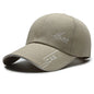 Unisex Long-Brim Sun Baseball Cap – Summer Fishing & Outdoor Shade Hat