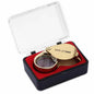 10x 20x 30x Pocket Folding Jewelry Loupe Magnifier Mini Triplet Glass Lens for Jewelry, Coins & Stamps