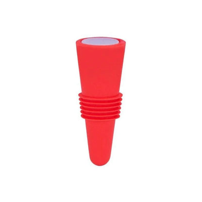 1-Pack Reusable Silicone Wine Bottle Stopper – Leak-Proof Champagne & Beverage Sealer