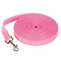 Nylon Long Dog Training Leash – Durable Quick-Release Long Line, 2 cm Wide, Multiple Lengths 4–66 ft (1.2–20 m) for Small to Large Dogs