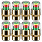 Tire Pressure Indicator Valve Caps for Car Motorcycle Bicycle (1/4/8 Pack)