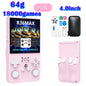 Handheld Retro Game Console 4.0-inch (10.2 cm) IPS 720x720, 64GB/128GB, 22,000 Preloaded Games, Linux, USB-C Charging