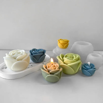 Flower Silicone Craft Mold for Resin, Soap & Candle Making - Flexible Non-Stick