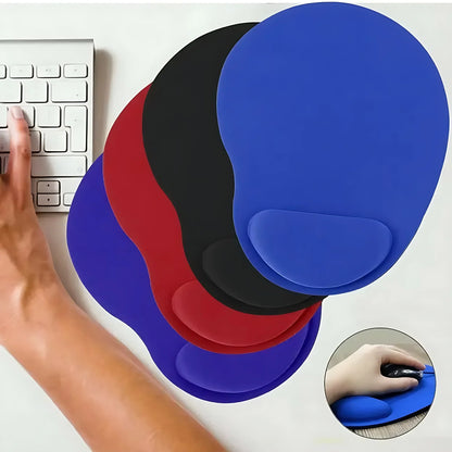 Ergonomic Wrist Rest Mouse Pad with Soft Wrist Support – Non-Slip Mousepad for PC & Laptop