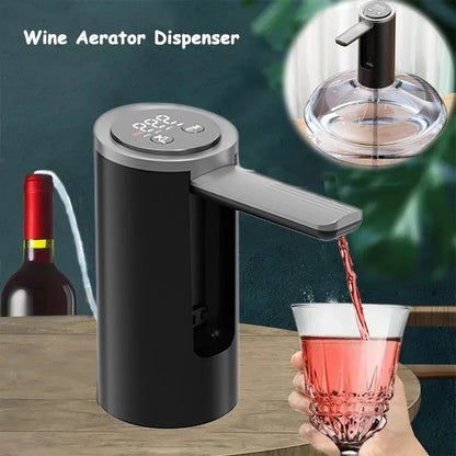 Smart Precision Alcohol Dispenser Adjustable Foldable Liquor Pump for Whiskey and Wine Home Bar