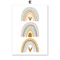 Kawaii Angel Girls Rabbit Sun Rainbow Cloud Cartoon Children Posters Canvas Painting Wall Art Print Picture Baby Kids Room Decor