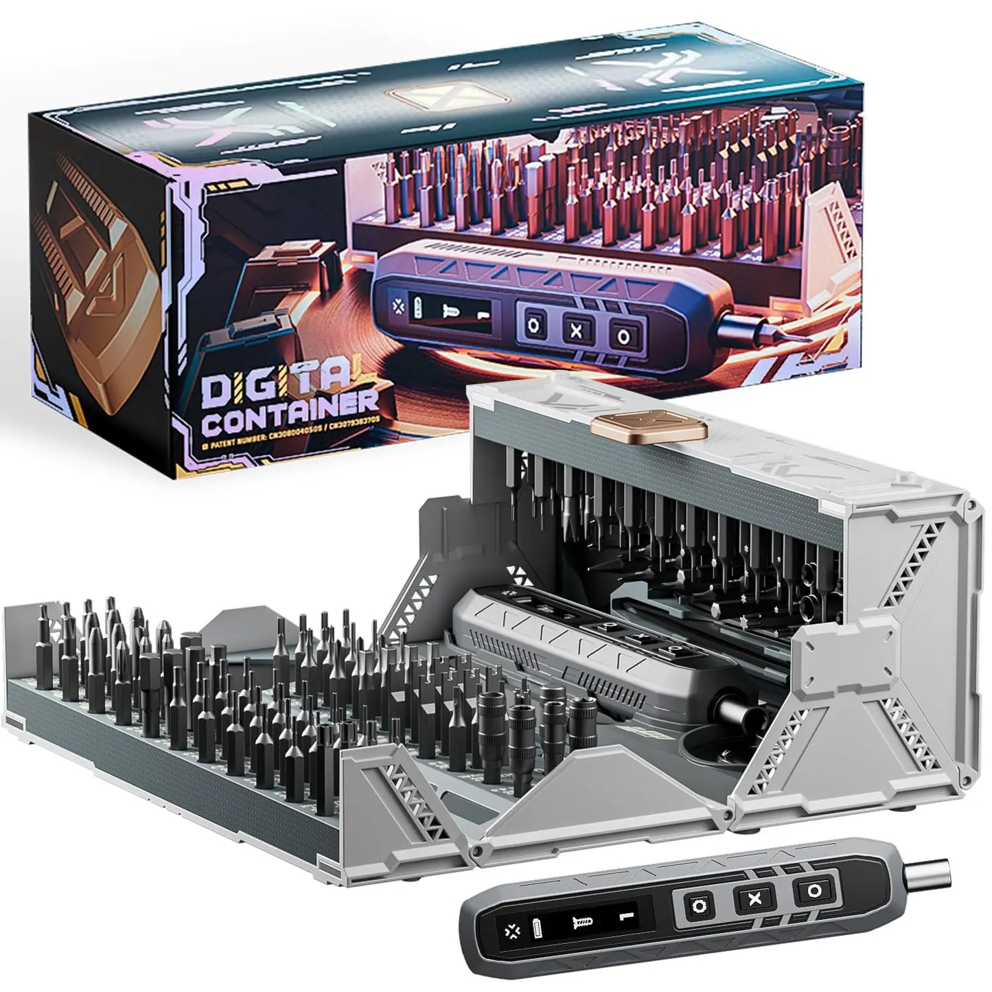 180-in-1 Electric Precision Screwdriver Set – Mini Cordless Repair Kit for Phones, Cameras, Laptops & Electronics
