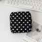 Large Capacity Period Pouch - Cute Cartoon Bow Sanitary Napkin & Tampon Organizer Bag