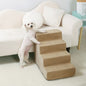 4-5-Step Memory Foam Dog & Cat Stairs with Removable Washable Cover – Pet Ramp Ladder