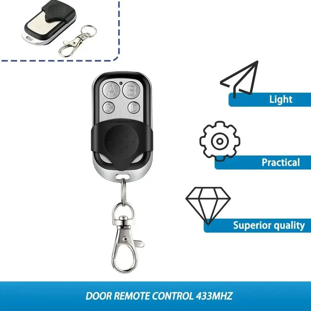 433mhz Remote control RF Clone Wireless remote control for garage door remote control water pump electric gate control