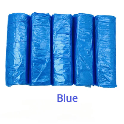 100PCS Mixed Color Garbage Bags – Thick Disposable Trash Can Liners