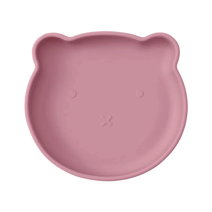 Silicone Baby Suction Dining Plate Bear Shape