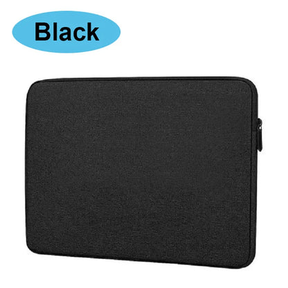 Waterproof Canvas Laptop Sleeve 11–15.6 Inch — Padded Protective Case