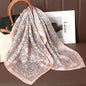 Luxury Satin Silk Square Scarf – Shawl, Hijab & Fashion Wrap 2023