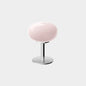 Macaron Glass Table Lamp Trichromatic Dimmable LED Night Light for Bedroom & Living Room