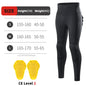 Women's High-Waist Motorcycle Riding Pants with Removable Knee Pads, Reflective Commuter & Fitness Trousers