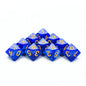D10 Polyhedral Dice 10-Piece Set for D&D & Tabletop RPGs — Marble & Transparent Styles for Board Games & Parties