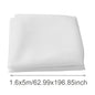White Wedding Decoration Tulle Roll Crystal Organza Sheer Fabric For Wedding Birthday Party Backdrop Weeding Chair Sashes Decor