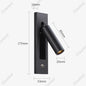 Modern Led Wall Lamp 110V 220V Led 3W Spotlight Sconce Wall Light for Beside Light Bedroom Living room Dining room Night Lights
