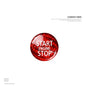 Carbon Fiber Engine Start Stop Button Cover Trim - Red Carbon Fiber Pattern - Interior Switch Protector