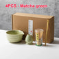 4/5/6PCS Matcha Set Bamboo Whisk Teaspoon Ceramic Bowl Tranditional Tea Sets Home Tea-making Tools Accessories Birthday Gifts