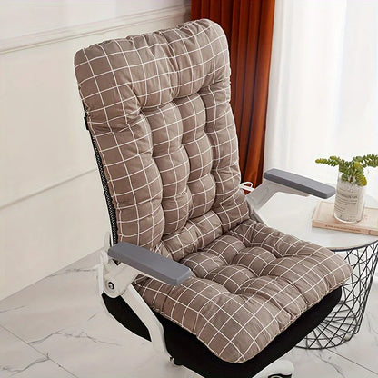 Ergonomic Lumbar Seat Cushion with Backrest Support for Office, Home & Car