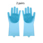 2-Pack Pet Grooming Gloves for Dogs & Cats – Bathing, Massage & Hair Removal