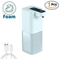 Automatic Foam Soap Dispenser Touchless Infrared Sensor USB Rechargeable — Hands-Free for Bathroom & Kitchen