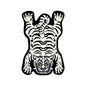 VIKAMA Domineering Tiger Carpet Personality Shaped Doormat Rug For Bedroom Living Room Floor Mat Machine Washable Home Decoratio