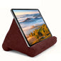 Multi-Angle Sponge Pillow Tablet Stand - Soft Cushion Holder for 7-12 Inch Tablets, Bed & Desk Reading Dock