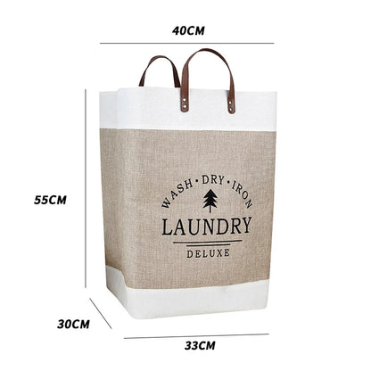 Eco-Friendly Foldable Laundry Basket – Large & Portable