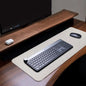 Cotton-Linen XXL Gaming Mouse Pad Rubber Anti-Slip Keyboard & Mouse Desk Mat — 31.5 x 11.8 in (800 x 300 mm) / 35.4 x 15.7 in (900 x 400 mm)