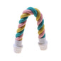Parrot Cotton Rope Perch Toy – Colorful Chew & Climbing Swing for Birds, Cage Accessory (S/M/L)
