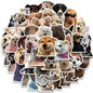 10/30/50/100pcs Cute Dog Cat MEME Funny Animals Stickers Aesthetic Decals Notebook Car Motorcycle Laptop Kid Cartoon Sticker Toy