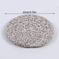 Woven Cotton-Linen Drink Coaster - Heat Resistant, Absorbent Cup Mat for Tabletop Protection