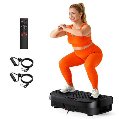 Vibration Plate Exercise Machine – 120 Speed Levels, 330lb Capacity, Whole Body Workout Platform for Home Gym, Fat Burning & Muscle Relaxation, 7 Colors
