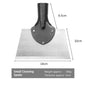 30cm (11.8in) Multifunctional Garden Shovel — Manganese Steel Weed, Deicing & Manure Scraper