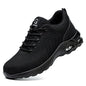 Air Cushion Steel Toe Work Shoes Unisex - Breathable Anti-Puncture Safety Sneakers