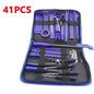 Car Panel Trim Removal Tool Kit — 5/11/41-Piece Pry Sets for Dash, Door & Audio Install (Blue/Red)