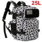25L & 45L Tactical Backpack for Men & Women – Laser-Cut MOLLE Hiking Daypack, School & Gym Rucksack with Dual Bottle Holders