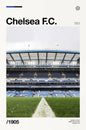 Famous Stadium Football Poster Football Fans Wall Art Decor Canvas Painting Stadium Minimalist Prints Aesthetic Wall Decoration
